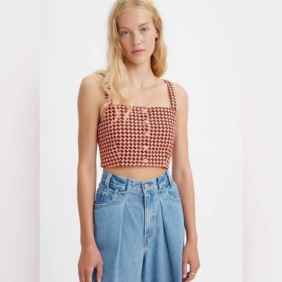 NWT LEVIS NADIA CROP TOP SIZE XS , L - Picture 8 of 16